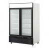 Armoire Positive 1320 litres 2 Portes vitrées
