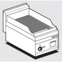 Fry-Top Electrique Plaque Acier Rainurée 