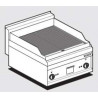 Fry-Top Electrique Plaque Acier Rainurée 