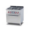 Fourneau 4 Feux Gaz/Four Electrique Statique GN2/1