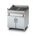 Double Grille Inox 38x52 Sur Pierre De Lave 