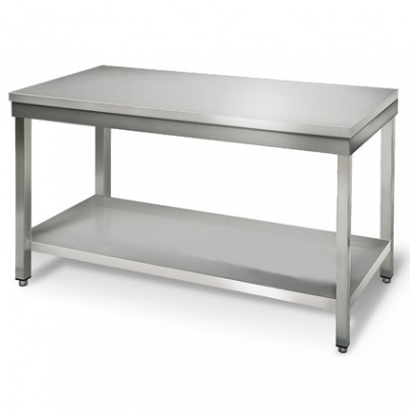 TABLE INOX LONGUEUR 1000MM