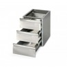 TIROIR POUR TABLE INOX 700 AVEC OU SANS DOSSERET