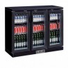 Arrière-Bar 335 Litres 3 Portes Vitrées Battantes